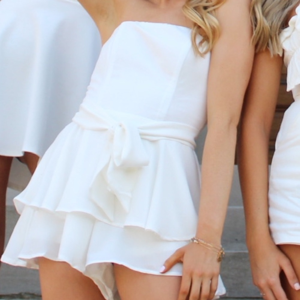 White Romper - image 1